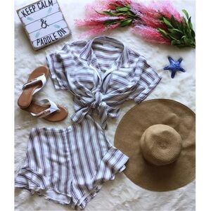 Lush Dusky Rose Coquette Shorts